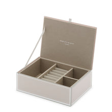 Sara Jewellery Box - Medium Nude