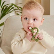 Matchstick Monkey Teething Toy and Gel Applicator - Olive