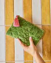Moss Velvet Cosmetics Purse