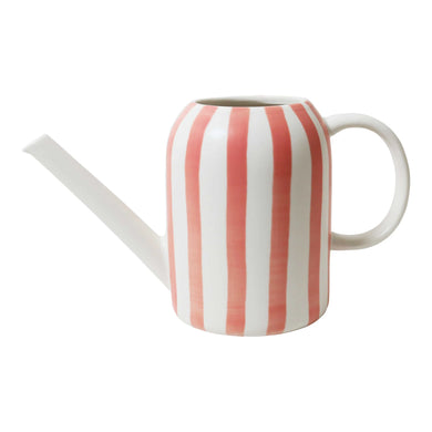 Watering Can / Coral Stripe