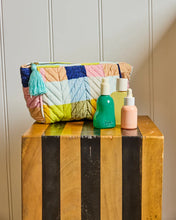 Florida Tartan Velvet Toiletry Bag