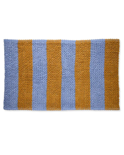 Como Stripe Bath Mat