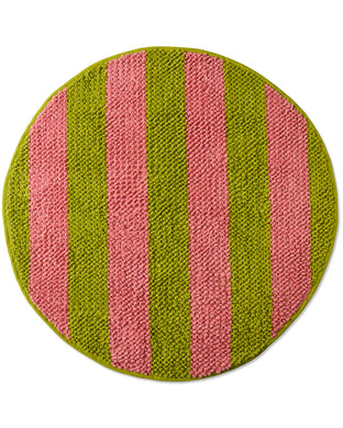 Pear Pie Round Bath Mat