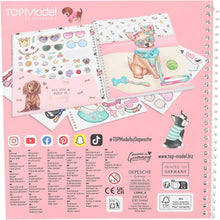 Top Model Doggy Dress Me Up - Sticker Book