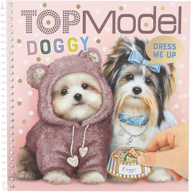Top Model Doggy Dress Me Up - Sticker Book