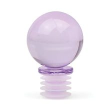 Moony Lilac Glass Bottle Stopper
