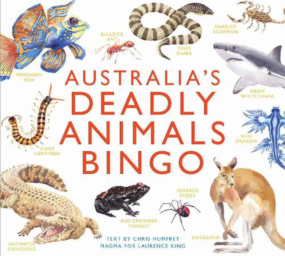 Australia's Deadly Animal Bingo