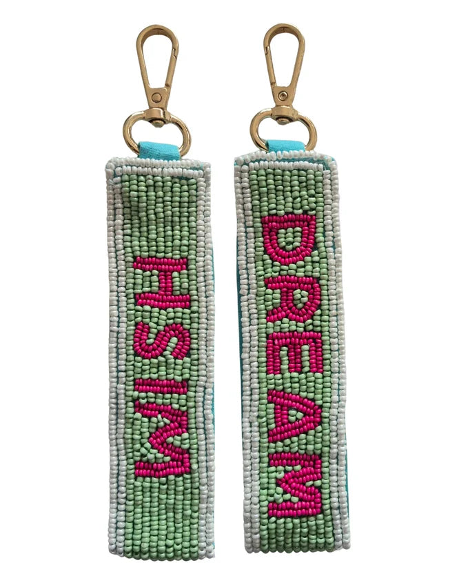 Beaded Keychain - Dream & Wish