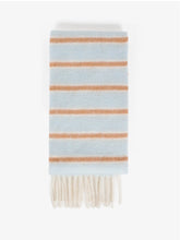 Cloud Stripe Fluffy Scarf