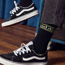 Rad Dad Orgainc Cotton Crew Socks - Black