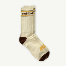 Rad Dad Orgainc Cotton Crew Socks - Natural
