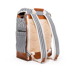 The Backpack Cooler - Laurens Navy Stripe