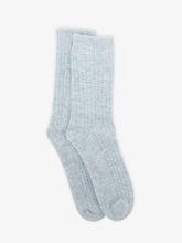 Wool Rib Wool Blend Socks (various)