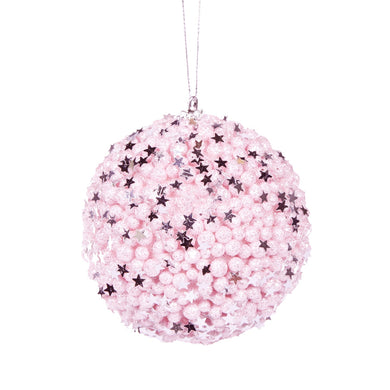 PINK STARS BAUBLE