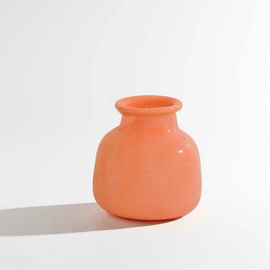 Byron Round Orange Vase