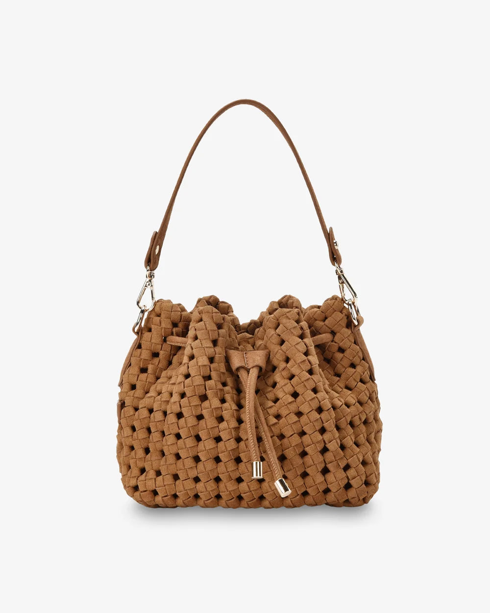 Box Weave Bucket Tan