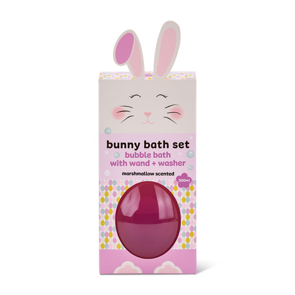 Kids Bunny Bubble Bath Set