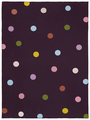 Polka Large Knit Throw