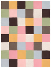Marshmallow Patch Knit Throw