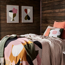 Peony Knit Throw