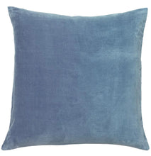 Dusty Blue Velvet Euro Pillowcase