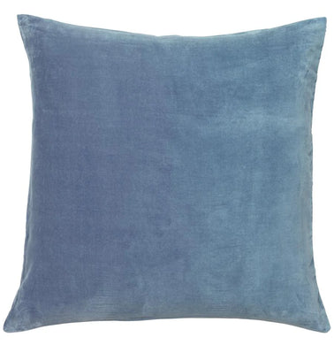 Dusty Blue Velvet Euro Pillowcase