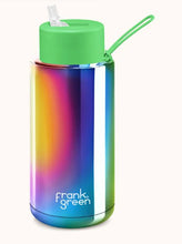 Ceramic Reusable Bottle 1L Straw (Various Colours)