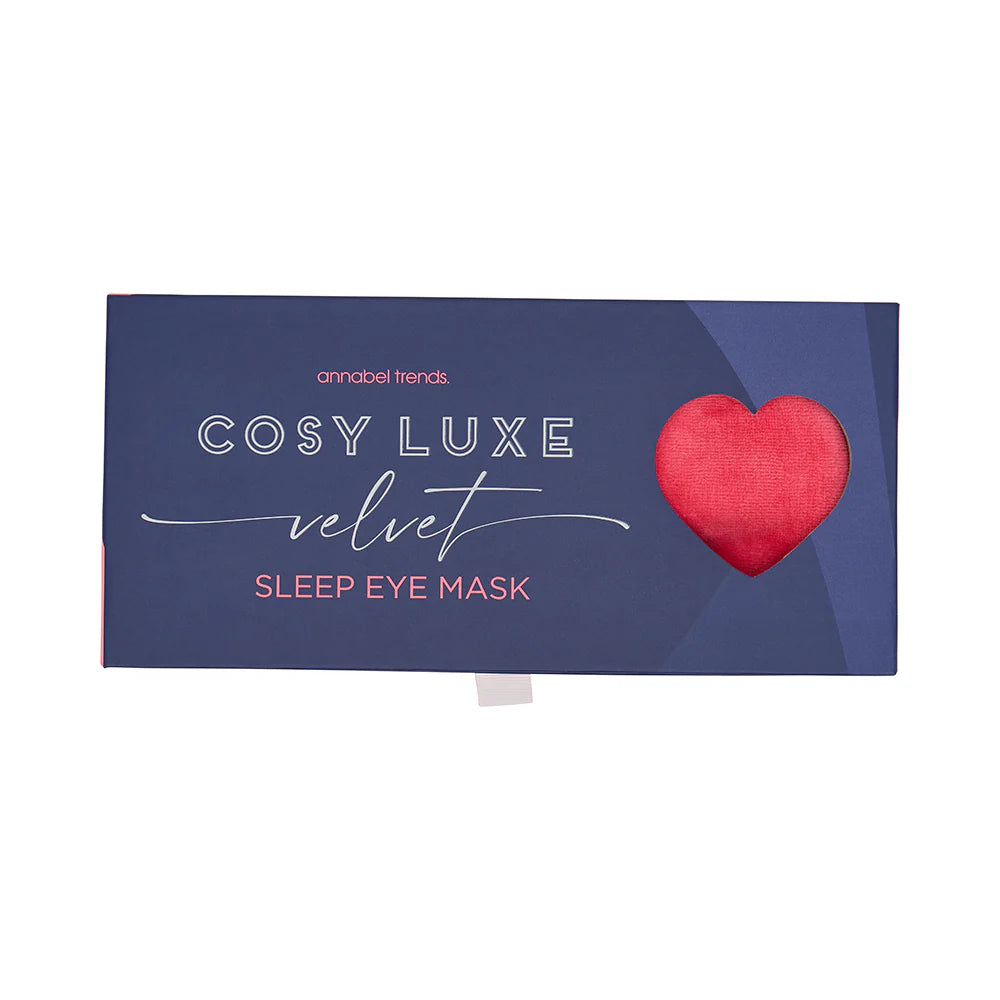 Velvet Eye Mask (Various Colours)