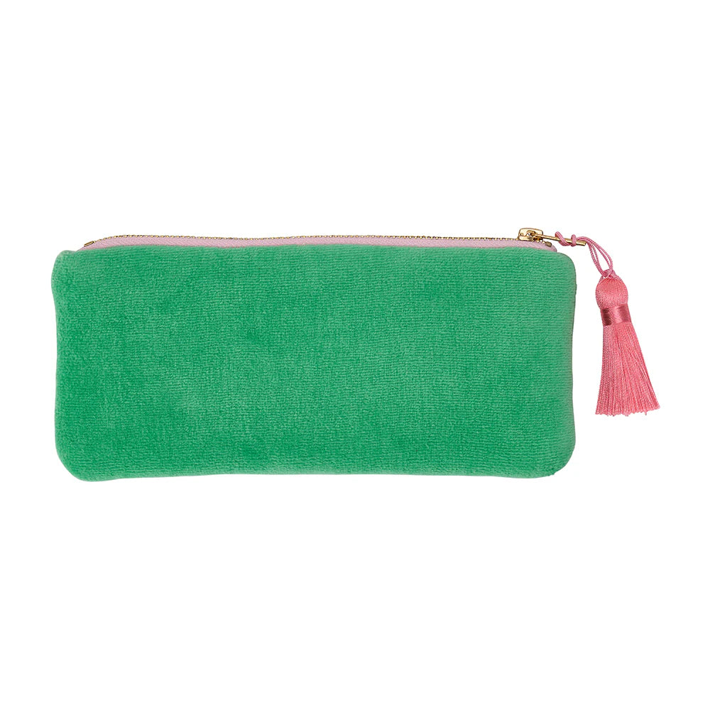 Velvet Makeup Pouch