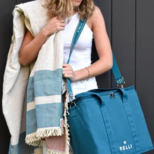 Chill Homie Canvas Large Cooler Bag Dark Teal