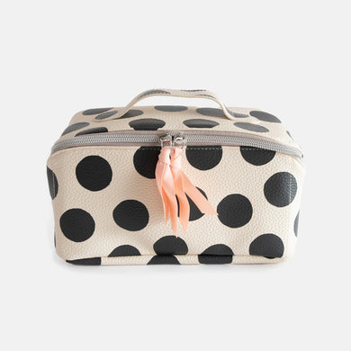 Mono Spots Flat Lay Washbag