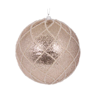 Lattice Champagne Bauble