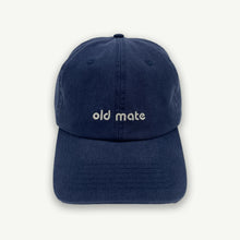Old Mate Washed Baseball Cap - Navy