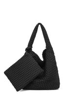 The Neoprene Bag Large Black/Gunmetal
