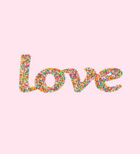 Freckle Word Love