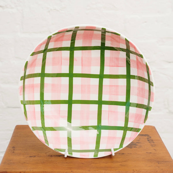 Salad Bowl - Pink & Green