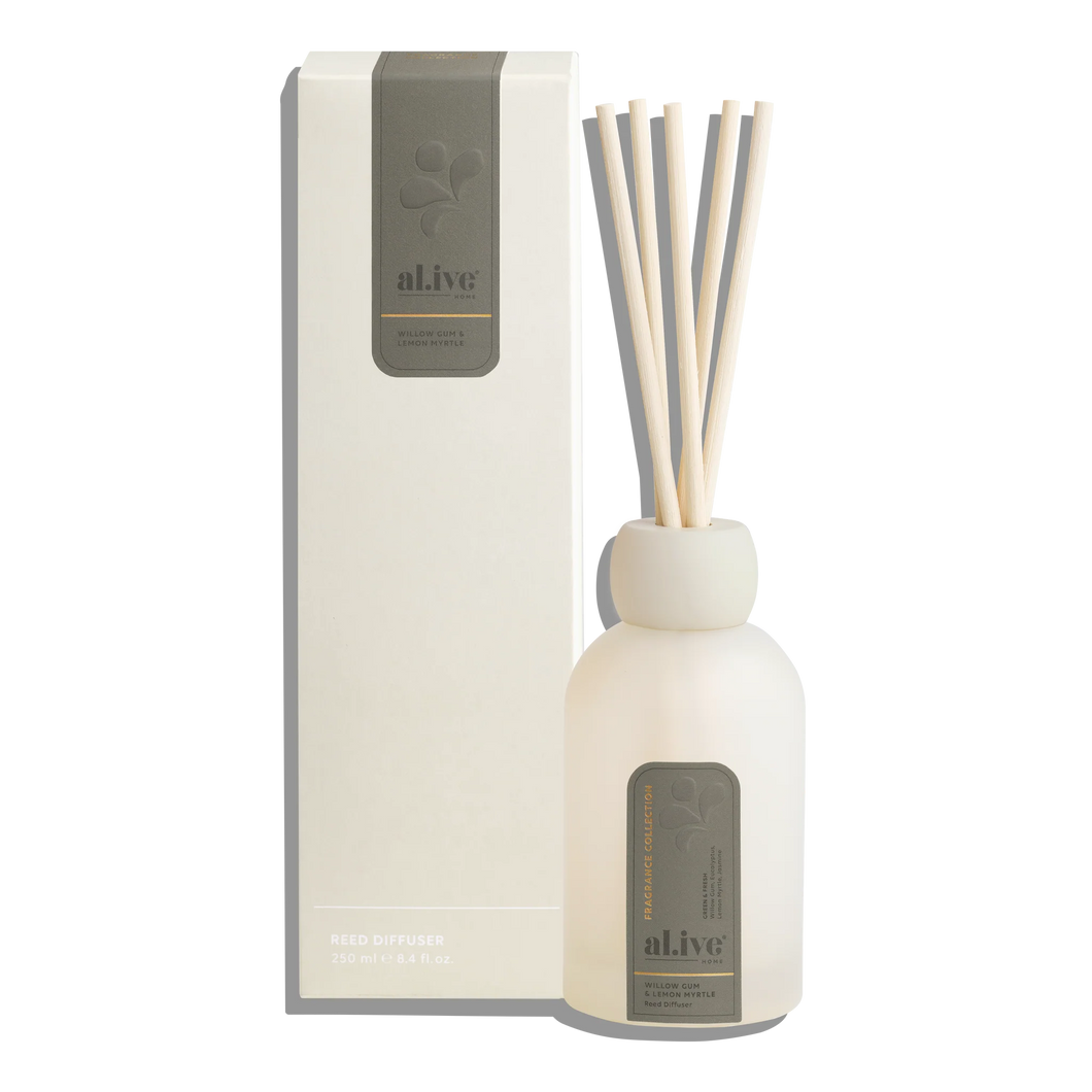 Reed Diffuser - Willow Gum & Lemon Myrtle