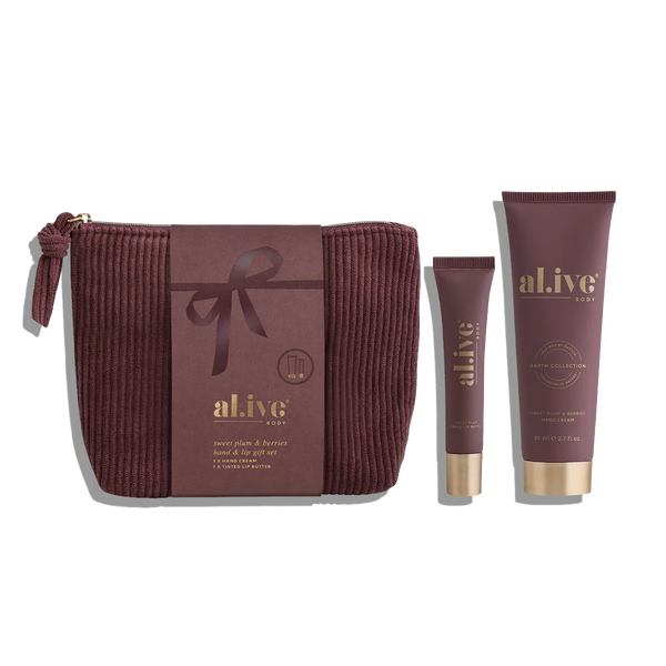 Hand & Lip gift set- Sweet Plum & Berries