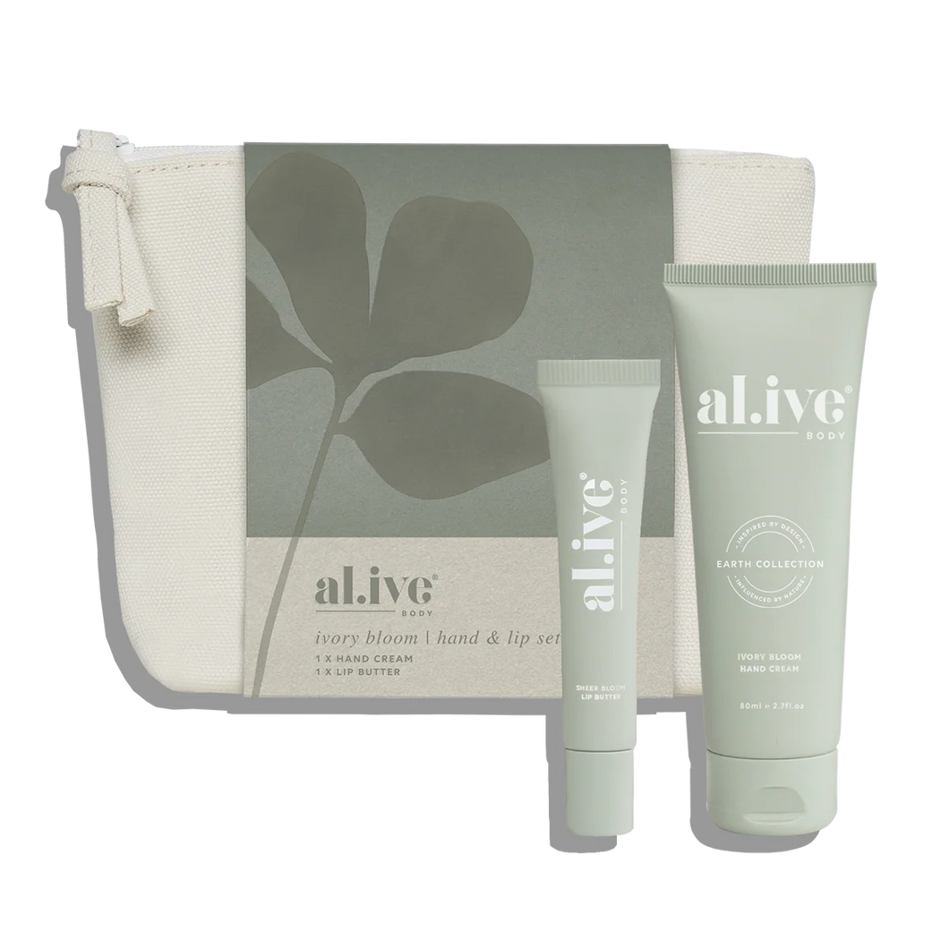 Hand & Lip Gift Set - Ivory Bloom