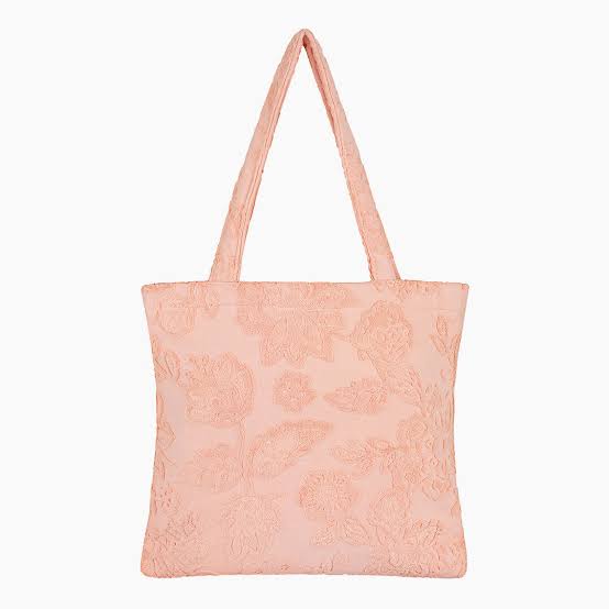 Lucia Towel Tote Bag Peach