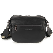 Obsessed Black/Gunmetal Gold strap Bag
