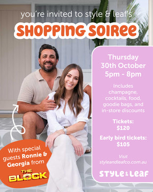 Ronnie & Georgia Shopping Soiree