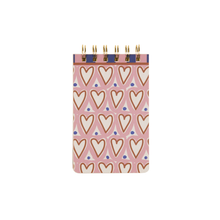 Hearts Twin Notepad