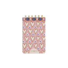 Hearts Twin Notepad