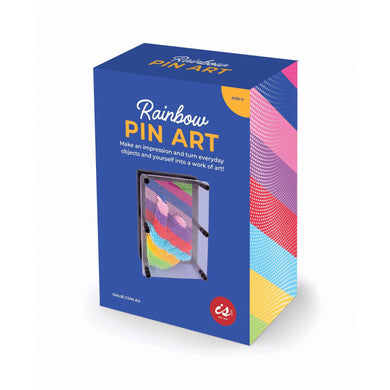 Rainbow Coloured Pin Art