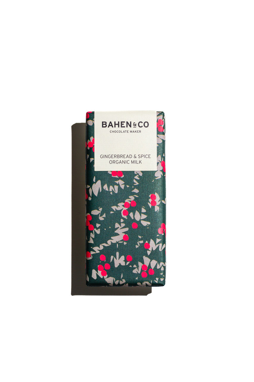 Bahen & Co Gingerbread & Spice Organic Milk Chocolate