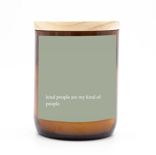 Heartfelt Quote Candle - Kind People