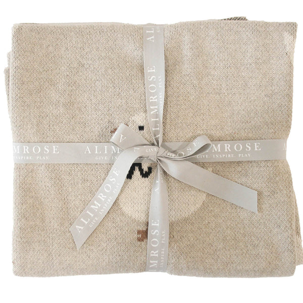 Duck Baby Blanket Natural