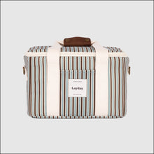 Voyage Cooler - Sky Blue & Mocha