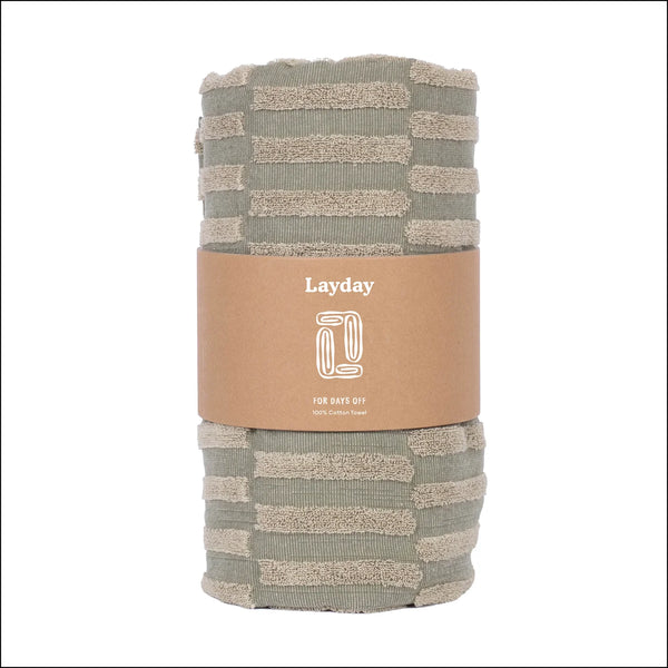 Canyon Olive Towel